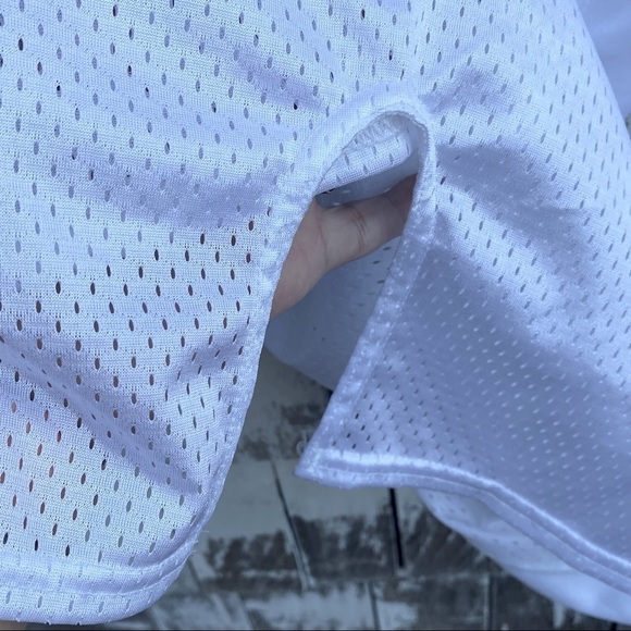 Nike Football Vented White Jersey - Picture 4 of 6